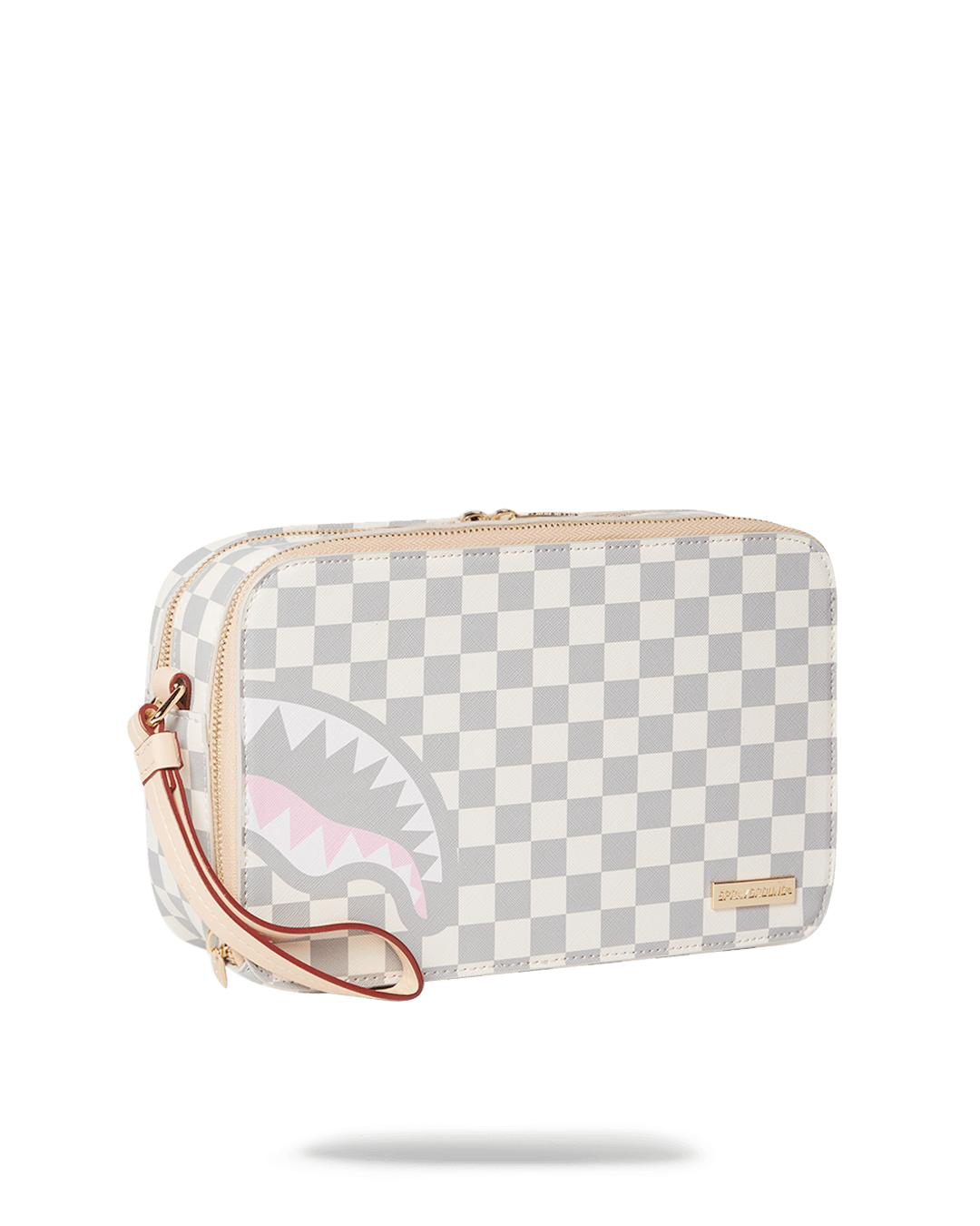 Pochette SPRAYGROUND Raceway 3 Cross - Clutch Con Tracolla Regolabile, Nero