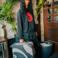 Sg All Day Cut & Sew Vegan Leather Carry-on Luggage