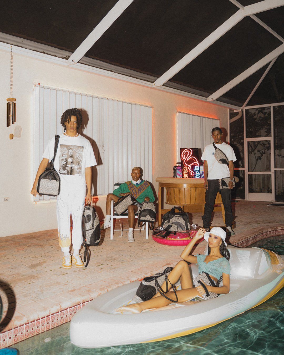 Pet carrier Sprayground SG ALL DAY PET CARRIER Black