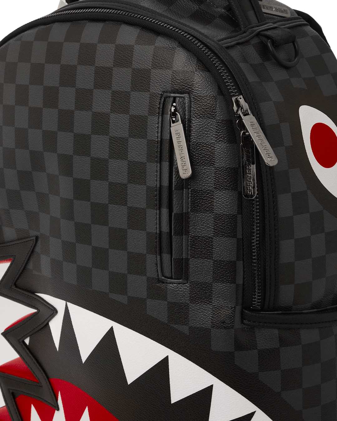 Zaino Sprayground SHARK BITE SHARKS IN PARIS GRAY BACKPACK (DLXV) Nero