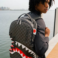 Zaino Sprayground SHARK BITE SHARKS IN PARIS GRAY BACKPACK (DLXV) Nero