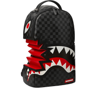 Zaino Sprayground SHARK BITE SHARKS IN PARIS GRAY BACKPACK (DLXV) Nero