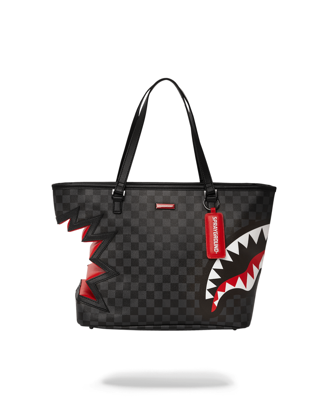 Borsa Sprayground SHARK BITE SHARKS IN PARIS GRAY TOTE Multicolor