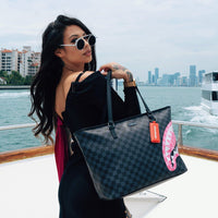 Bolsa Sprayground SHARKS IN CANDY TOTE Negro