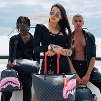 Bolsa Sprayground SHARKS IN CANDY TOTE Negro