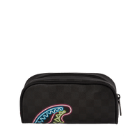 Pochette e beauty Sprayground SHARKS IN PARIS GLOW POUCH Nero