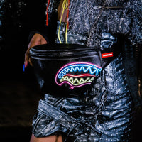 Marsupio Sprayground SHARKS IN PARIS GLOW SAVVY CROSSBODY Nero