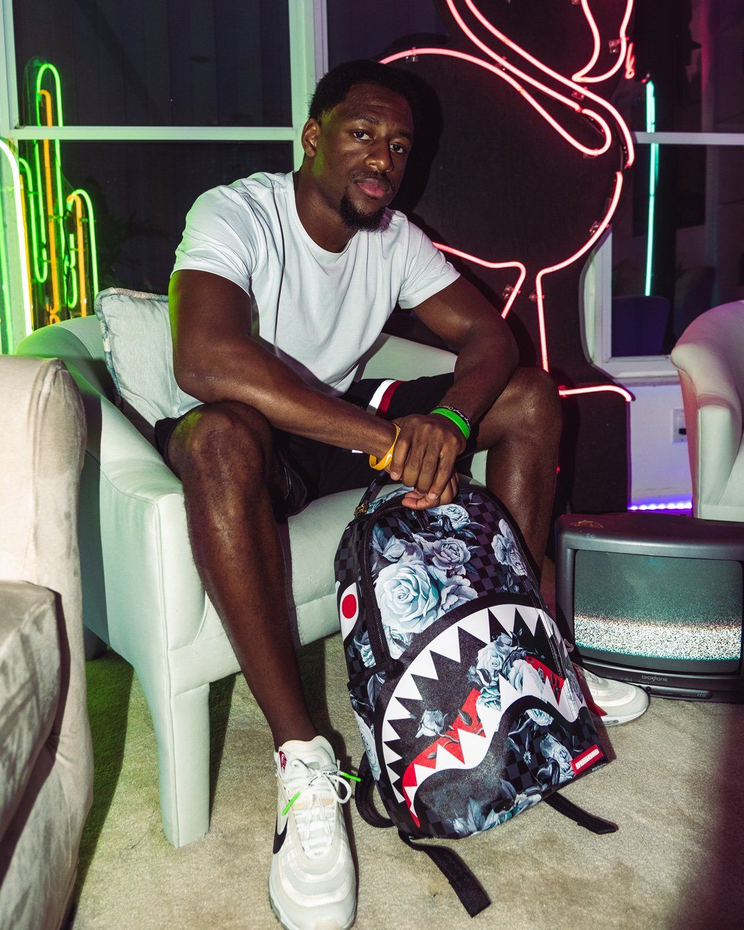 Zaino Sprayground SHARKS IN PARIS NIGHTFALL BACKPACK (DLXV) Nero