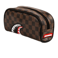 Petit sac Sprayground SHARKS IN PARIS POUCH  Marron