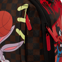 Sprayground Backpack SPACE JAM 2 CHECKERED Brown