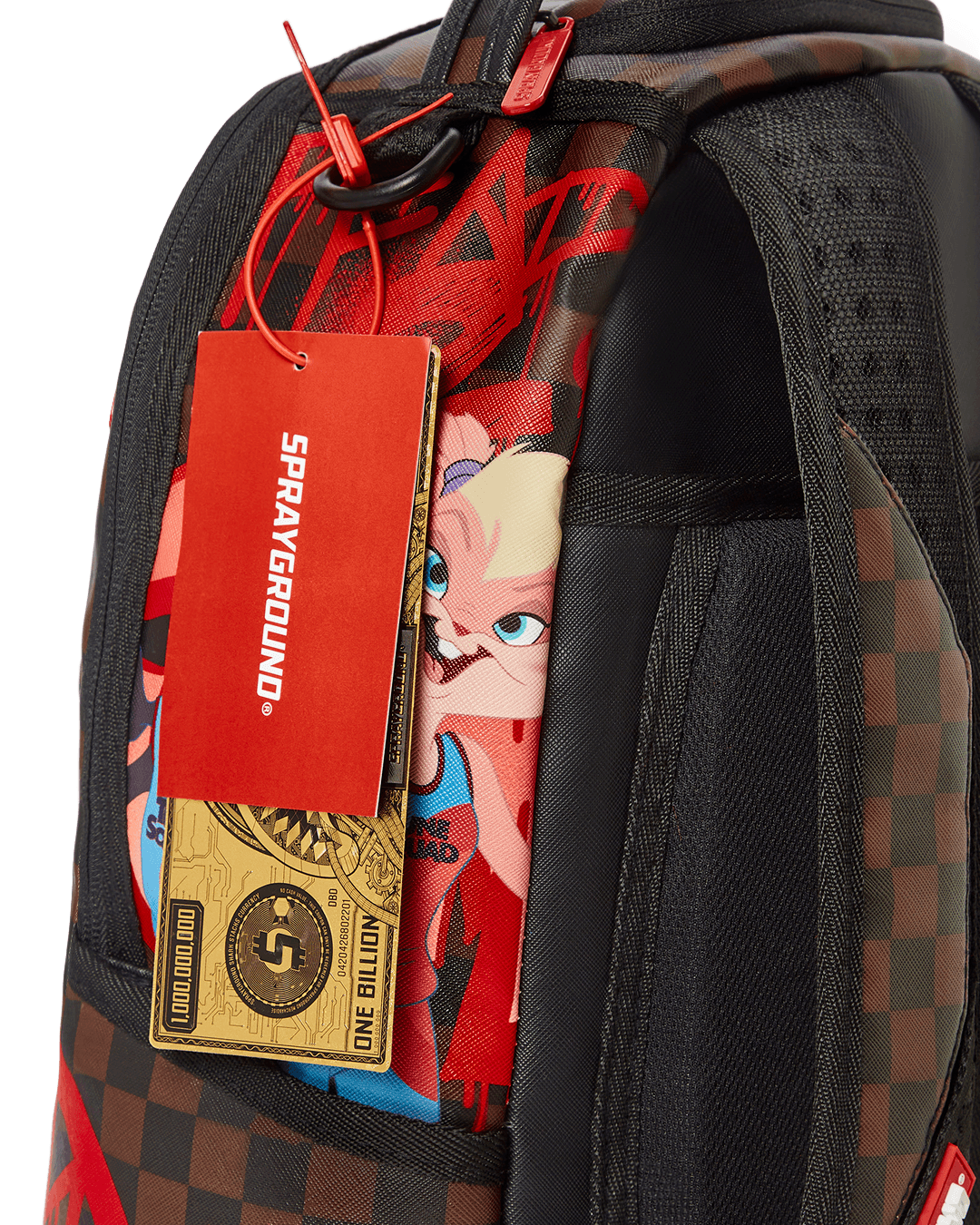 Backpack Sprayground SPACE JAM 2 CHECKERED Brown