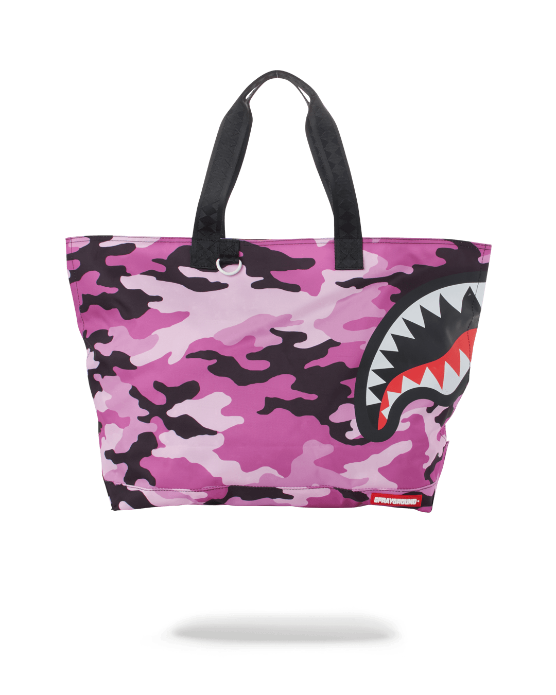 Split Camo Beach Tote