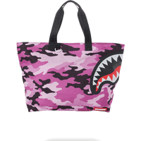 Split Camo Beach Tote