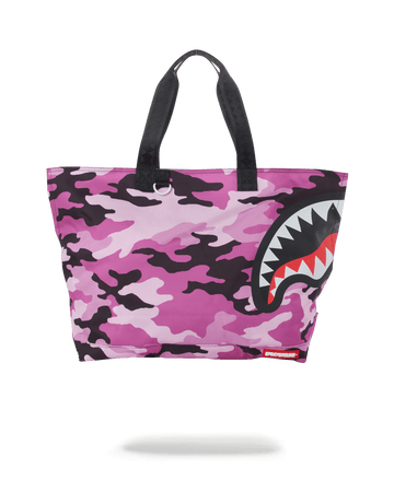 Sprayground Bag SPLIT CAMO BEACH TOTE Pink