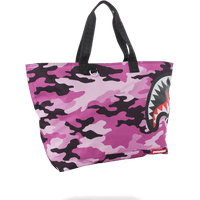 Split Camo Beach Tote