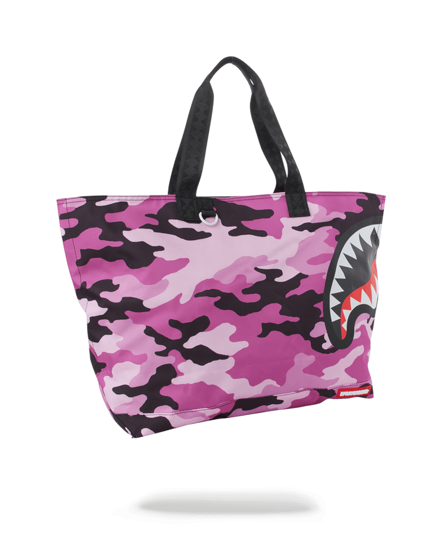 Sprayground Bag SPLIT CAMO BEACH TOTE Pink