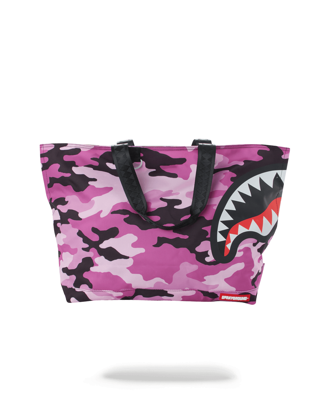 Split Camo Beach Tote