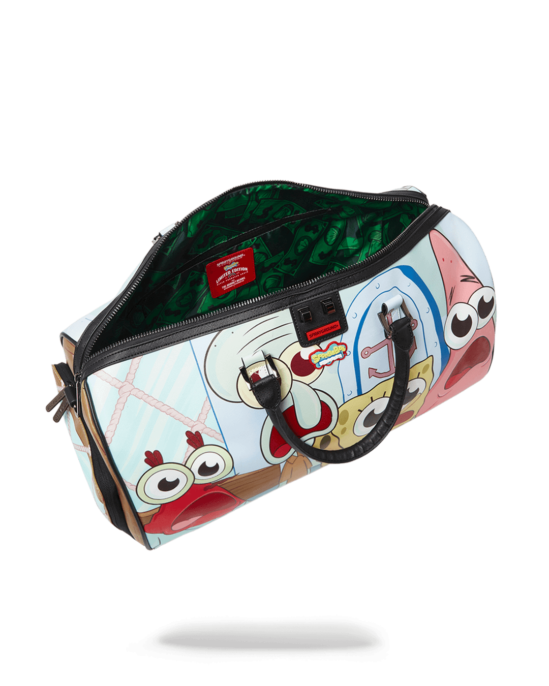 Borsa Sprayground SPONGEBOB DUFFLE Verde