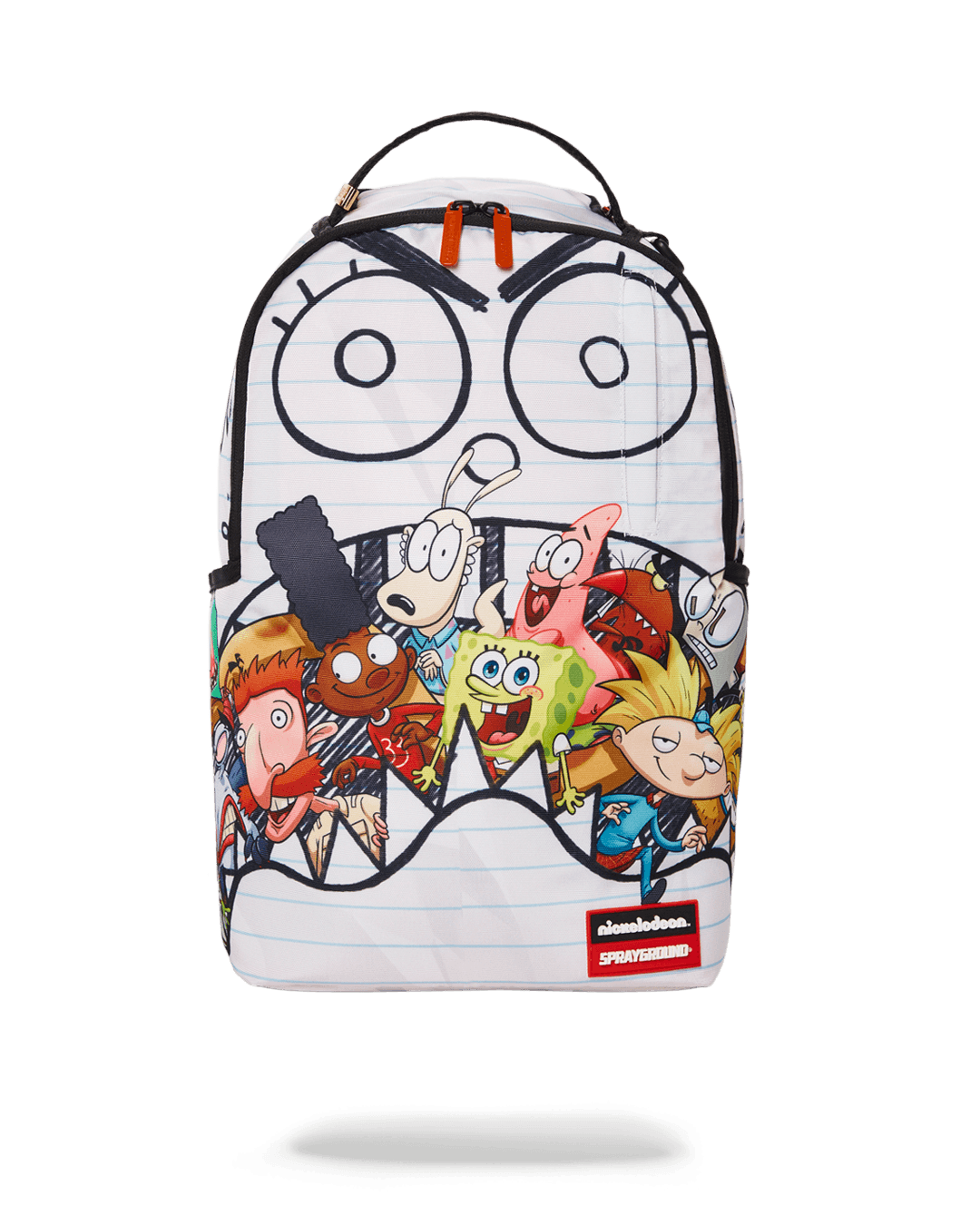 Backpack Sprayground SPONGEDOODLEBOB EATING White