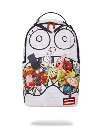 Sprayground Nicktoons Bust Through Checkers Backpack