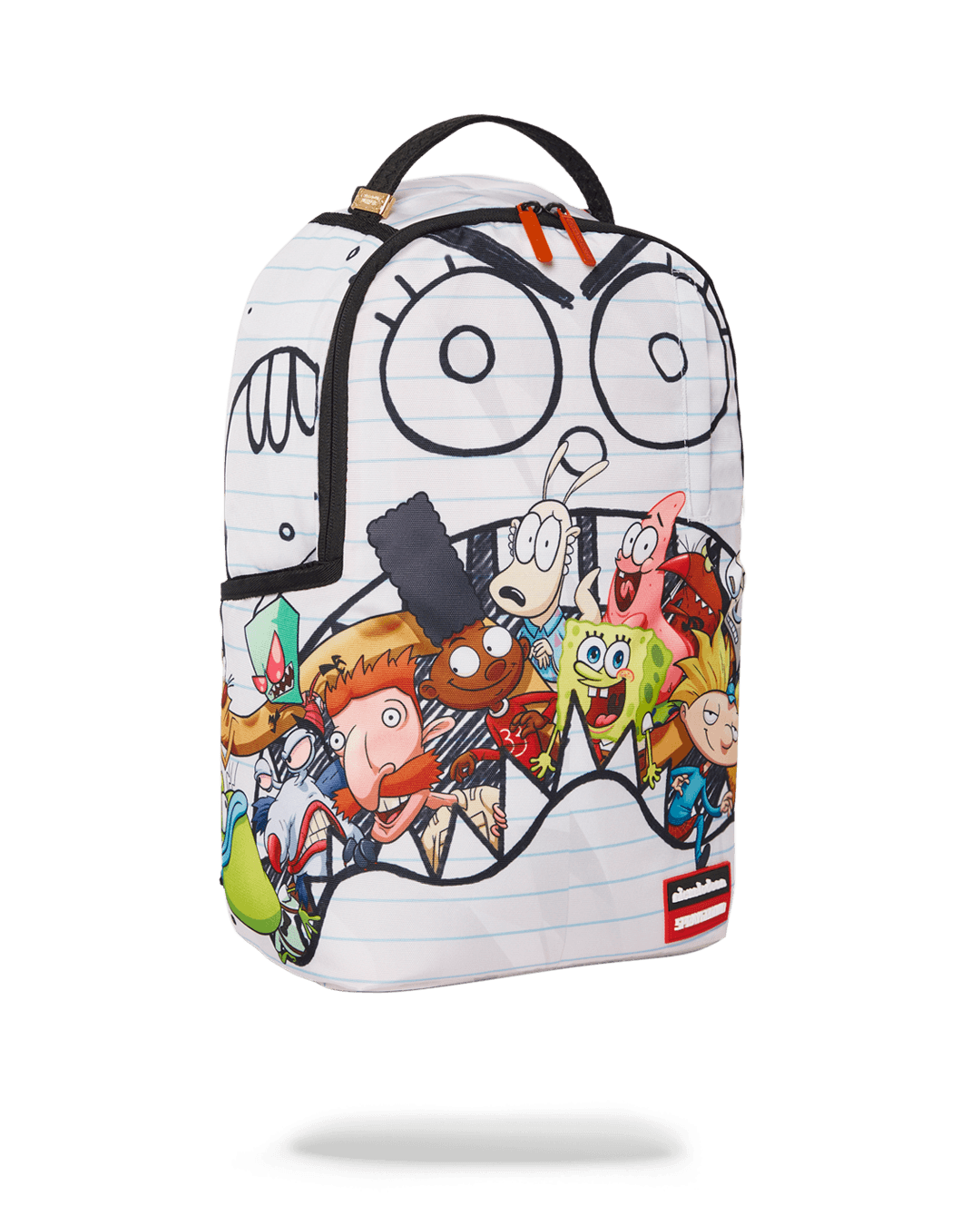 Zaino Sprayground SPONGEDOODLEBOB EATING Bianco