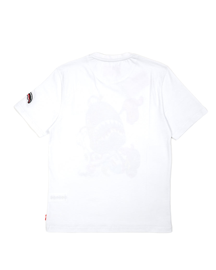 Youth - Sprayground T-shirt BAG WALKER White