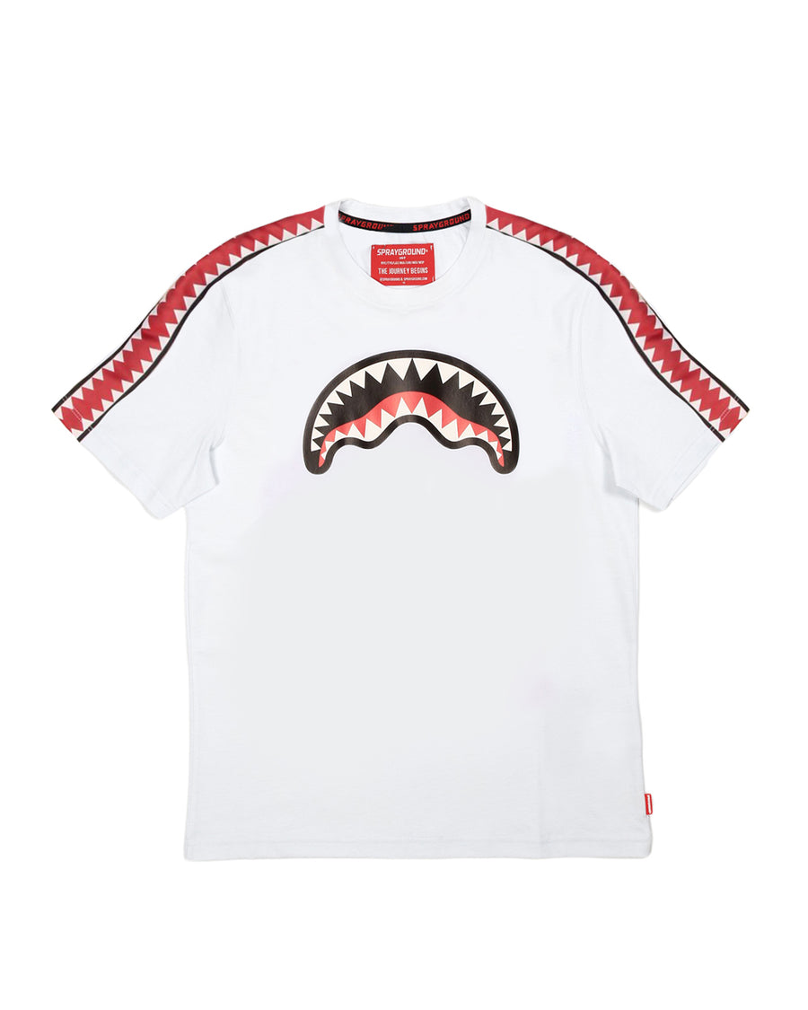 Youth - Sprayground T-shirt SHARK CREW White