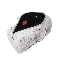 Borsa Sprayground TECHNICAL CUT SEW DUFFLE Bianco