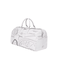 Borsa Sprayground TECHNICAL CUT SEW DUFFLE Bianco