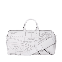 Borsa Sprayground TECHNICAL CUT SEW DUFFLE Bianco