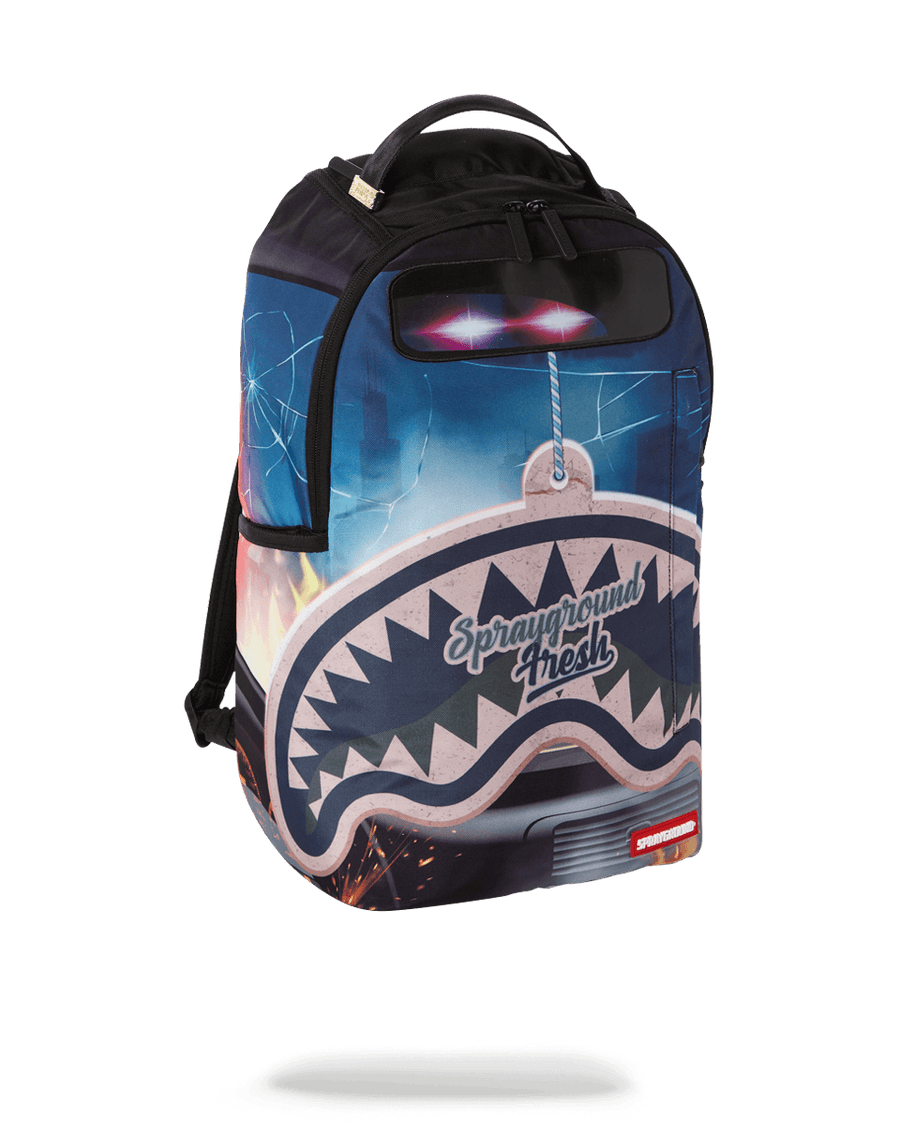 Sprayground Backpack GRAND THEFT SHARK Blue
