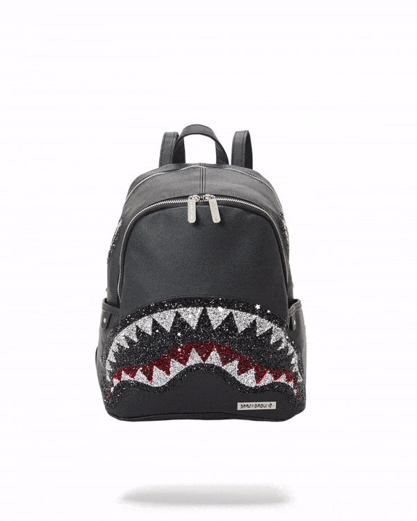 Zaino Sprayground TRYNITY 2.0 SHARK BLACK SAVAGE Nero