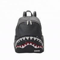 Zaino Sprayground TRYNITY 2.0 SHARK BLACK SAVAGE Nero