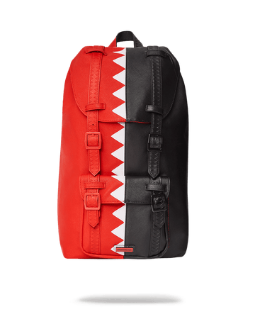 Sprayground Backpack VERTICAL SHARK CUT & SEW HILLS BACKPACK Red