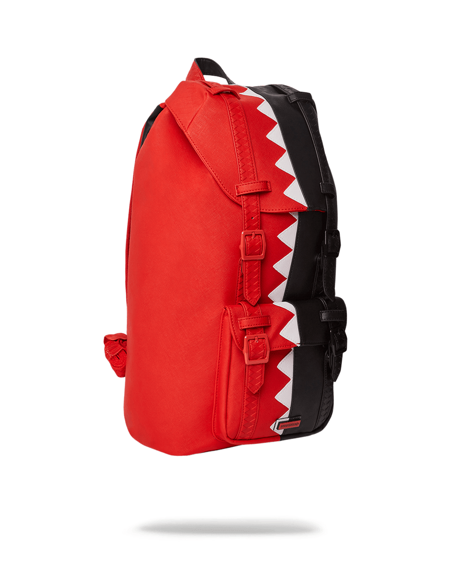Zaino Sprayground VERTICAL SHARK CUT & SEW HILLS BACKPACK Rosso