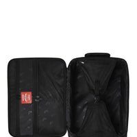 V.v.i.p. Cut & Sew Vegan Leather Carry-on Luggage