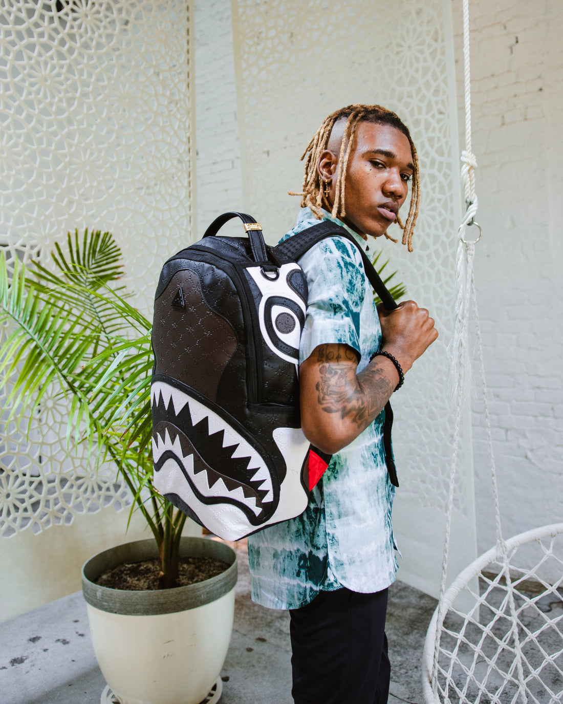 Zaino Sprayground V.V.I.P. BACKPACK (DLXV) Nero