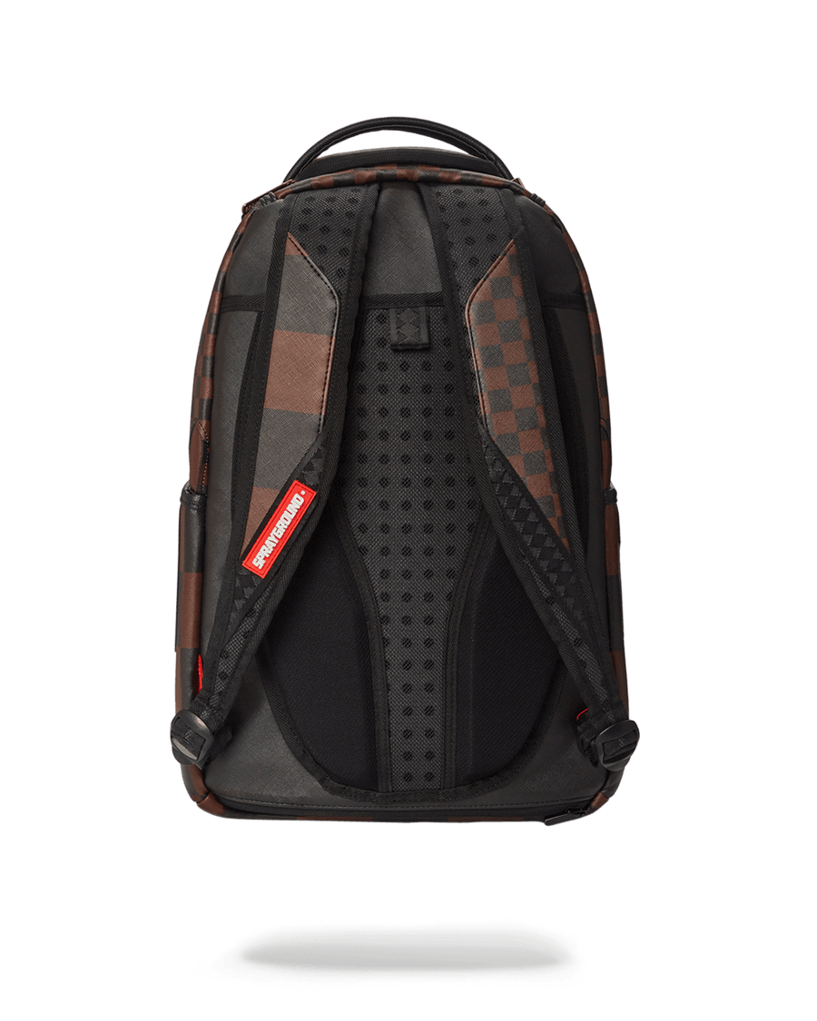Sprayground Backpack SHARKS IN PARIS (XTC) DLX BACKPACK Brown