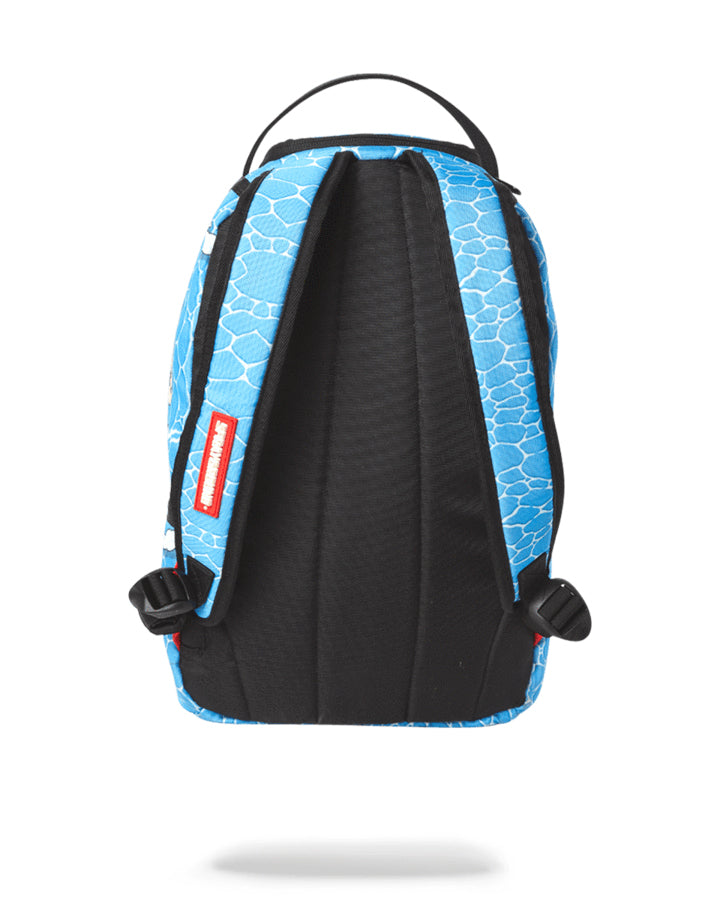 Sprayground Backpack WELCOME TO SHARK ISLAND Blue